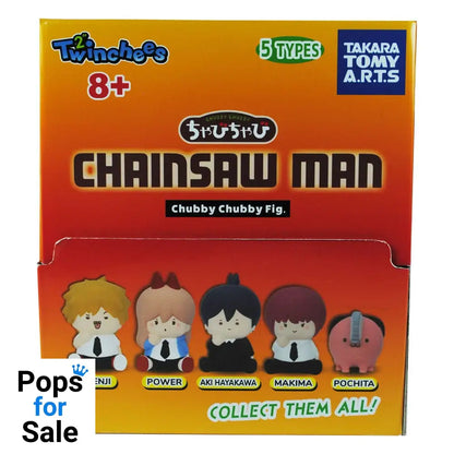 Chainsaw Man Twinchees Mini Figures Chubby Chubby 5 cm Display (24)