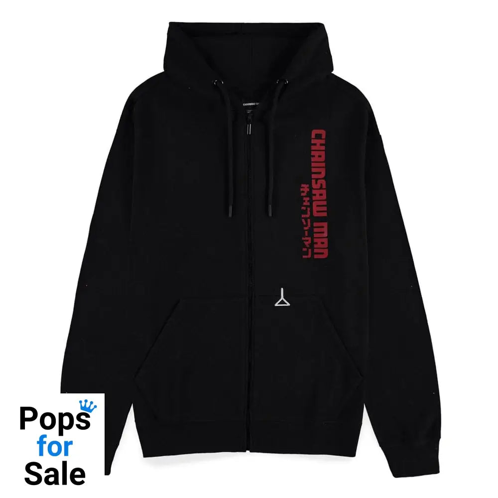 Chainsaw Man Zipper Hoodie Chainsaw Devil Size M
