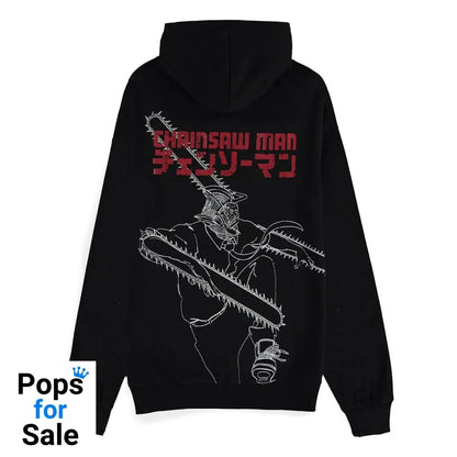 Chainsaw Man Zipper Hoodie Chainsaw Devil Size S