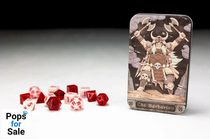 Character Class Classic RPG Dice Set Barbarian (13)