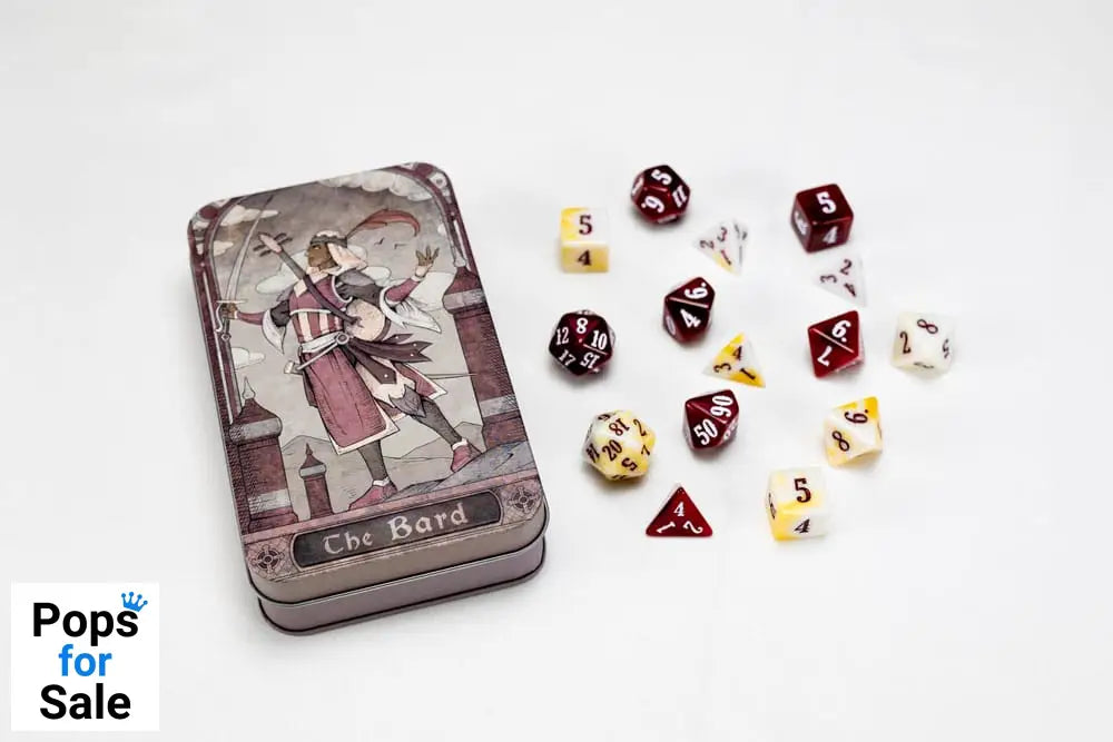 Character Class Classic RPG Dice Set Bard (14)