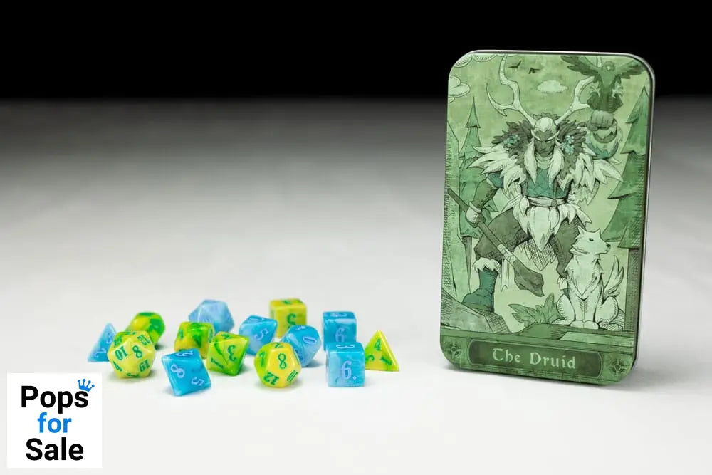 Character Class Classic RPG Dice Set Druid (14)