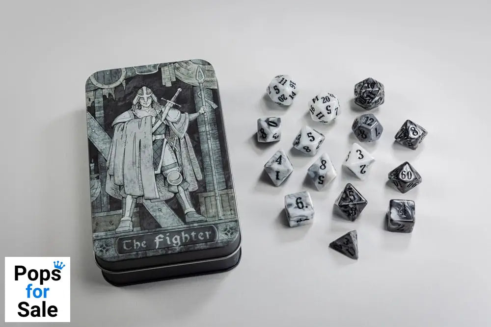 Character Class Classic RPG Dice Set Fighter (15)