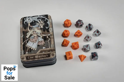 Character Class Classic RPG Dice Set Warlock (14)