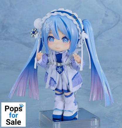 Character Vocal Series 01: Hatsune Mik Nendoroid Doll Action Figure Snow Miku: Yukiiro Pop Ver. 14 cm