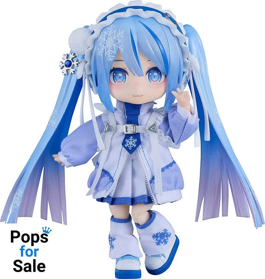 Character Vocal Series 01: Hatsune Mik Nendoroid Doll Action Figure Snow Miku: Yukiiro Pop Ver. 14 cm Action figures
