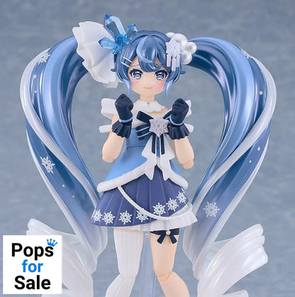 Character Vocal Series 01: Hatsune Miku Figma Action Figure Snow Miku: Crystal Snow Ver. 13 cm