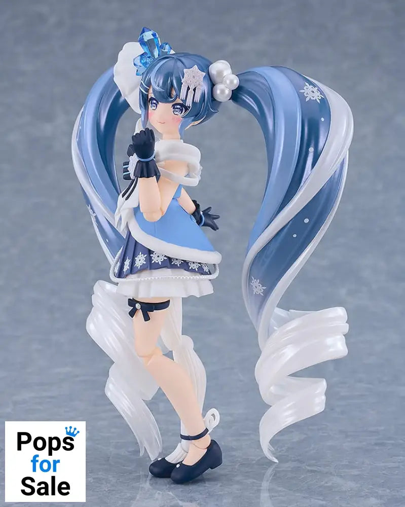 Character Vocal Series 01: Hatsune Miku Figma Action Figure Snow Miku: Crystal Snow Ver. 13 cm Action figures