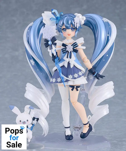 Character Vocal Series 01: Hatsune Miku Figma Action Figure Snow Miku: Crystal Snow Ver. 13 cm