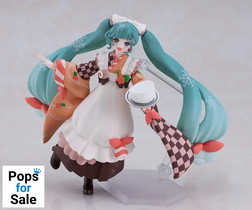 Character Vocal Series 01: Hatsune Miku Figma Action Figure Snow Miku: Winter Delicacy Ver. 14 cm