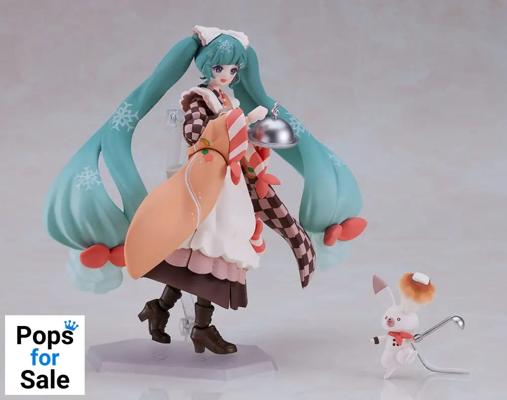 Character Vocal Series 01: Hatsune Miku Figma Action Figure Snow Miku: Winter Delicacy Ver. 14 cm Action figures