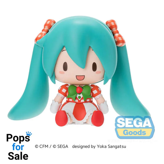 Character Vocal Series 01: Hatsune Miku Fuwa Petit Chibi Figure Hatsune Miku x Love and Berry Dress Up and Dance! Lovely Strawberry 8 cm