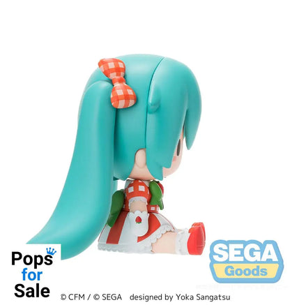 Character Vocal Series 01: Hatsune Miku Fuwa Petit Chibi Figure Hatsune Miku x Love and Berry Dress Up and Dance! Lovely Strawberry 8 cm