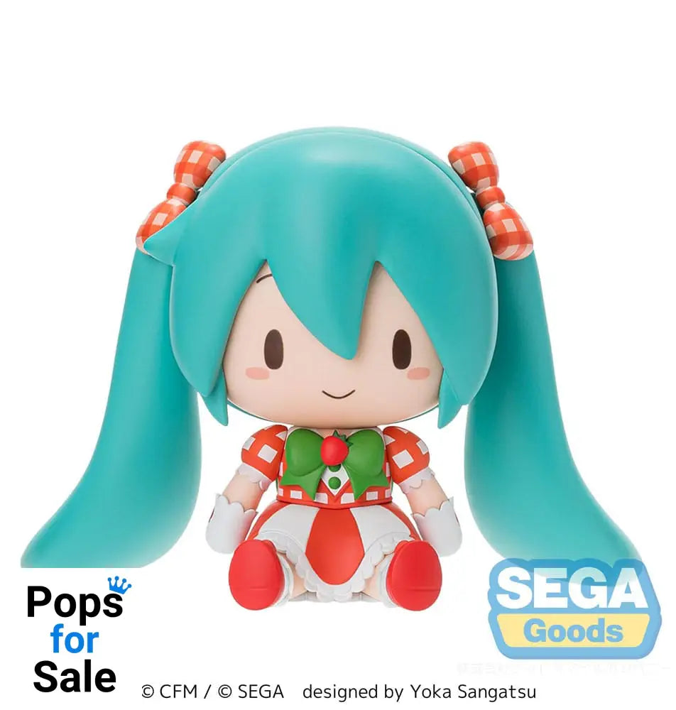 Character Vocal Series 01: Hatsune Miku Fuwa Petit Chibi Figure Hatsune Miku x Love and Berry Dress Up and Dance! Lovely Strawberry 8 cm