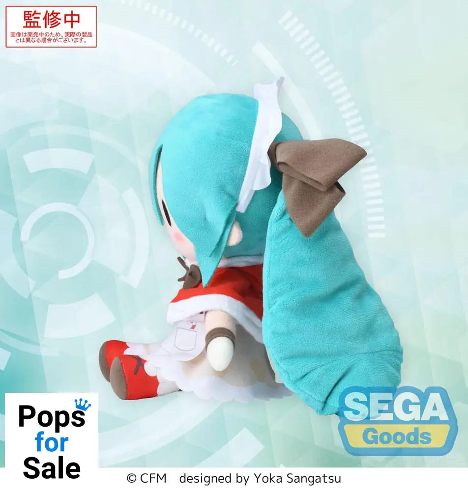 Character Vocal Series 01: Hatsune Miku Fuwa Petit Plush Figure Hatsune Miku Christmas 2025 M 22 cm