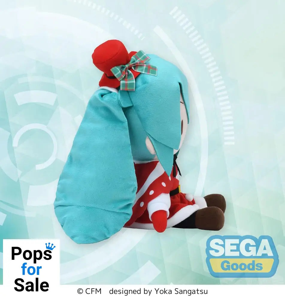 Character Vocal Series 01: Hatsune Miku Fuwa Petit Plush Figure Hatsune Miku Christmas LL 35 cm