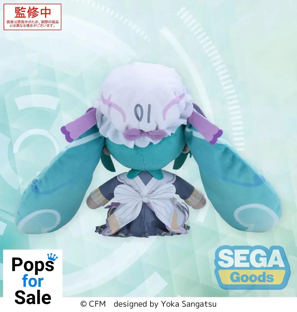 Character Vocal Series 01: Hatsune Miku Fuwa Petit Plush Figure Hatsune Miku Classical Maid M 24 cm