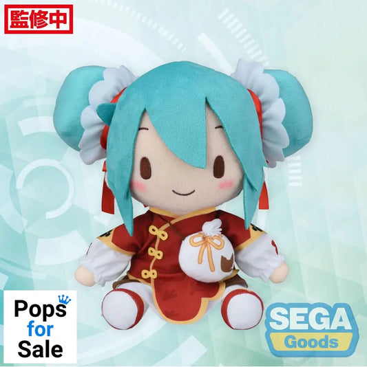 Character Vocal Series 01: Hatsune Miku Fuwa Petit Plush Figure Hatsune Miku Going Out Series Chinatown Ver. M 22 cm