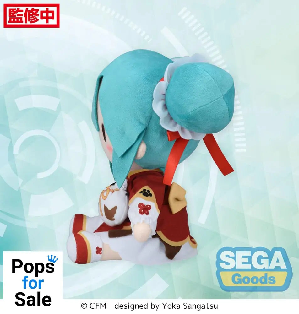 Character Vocal Series 01: Hatsune Miku Fuwa Petit Plush Figure Hatsune Miku Going Out Series Chinatown Ver. M 22 cm