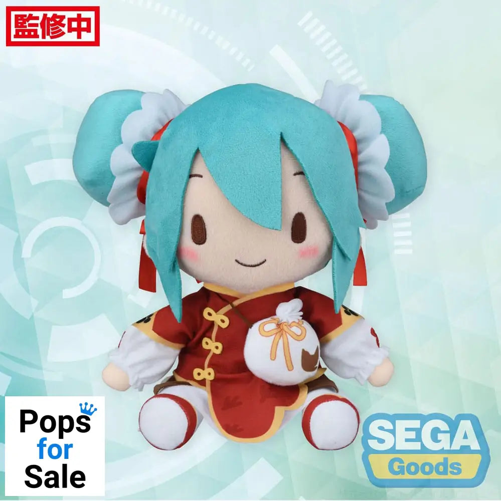 Character Vocal Series 01: Hatsune Miku Fuwa Petit Plush Figure Hatsune Miku Going Out Series Chinatown Ver. M 22 cm