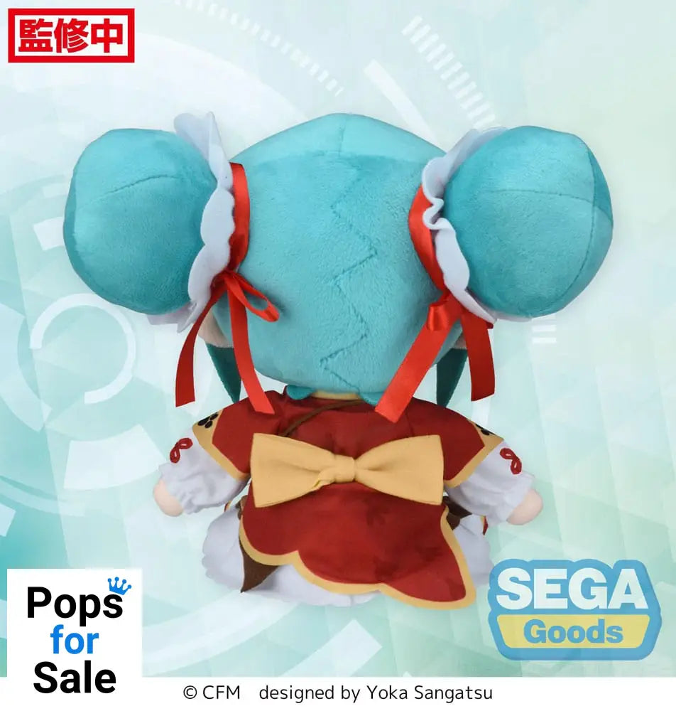 Character Vocal Series 01: Hatsune Miku Fuwa Petit Plush Figure Hatsune Miku Going Out Series Chinatown Ver. M 22 cm