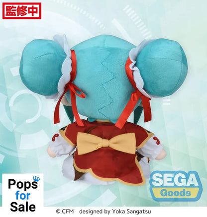 Character Vocal Series 01: Hatsune Miku Fuwa Petit Plush Figure Hatsune Miku Going Out Series Chinatown Ver. M 22 cm