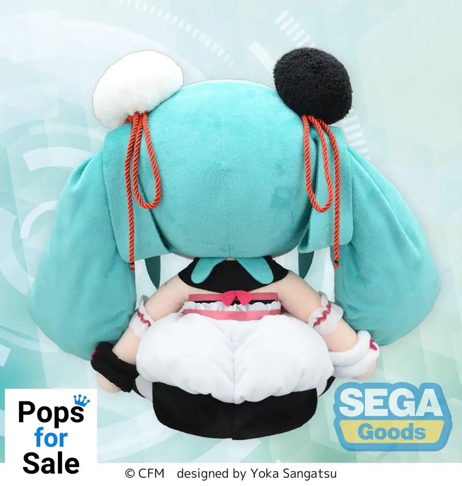 Character Vocal Series 01: Hatsune Miku Fuwa Petit Plush Figure Hatsune Miku Panda Bun LL 40 cm