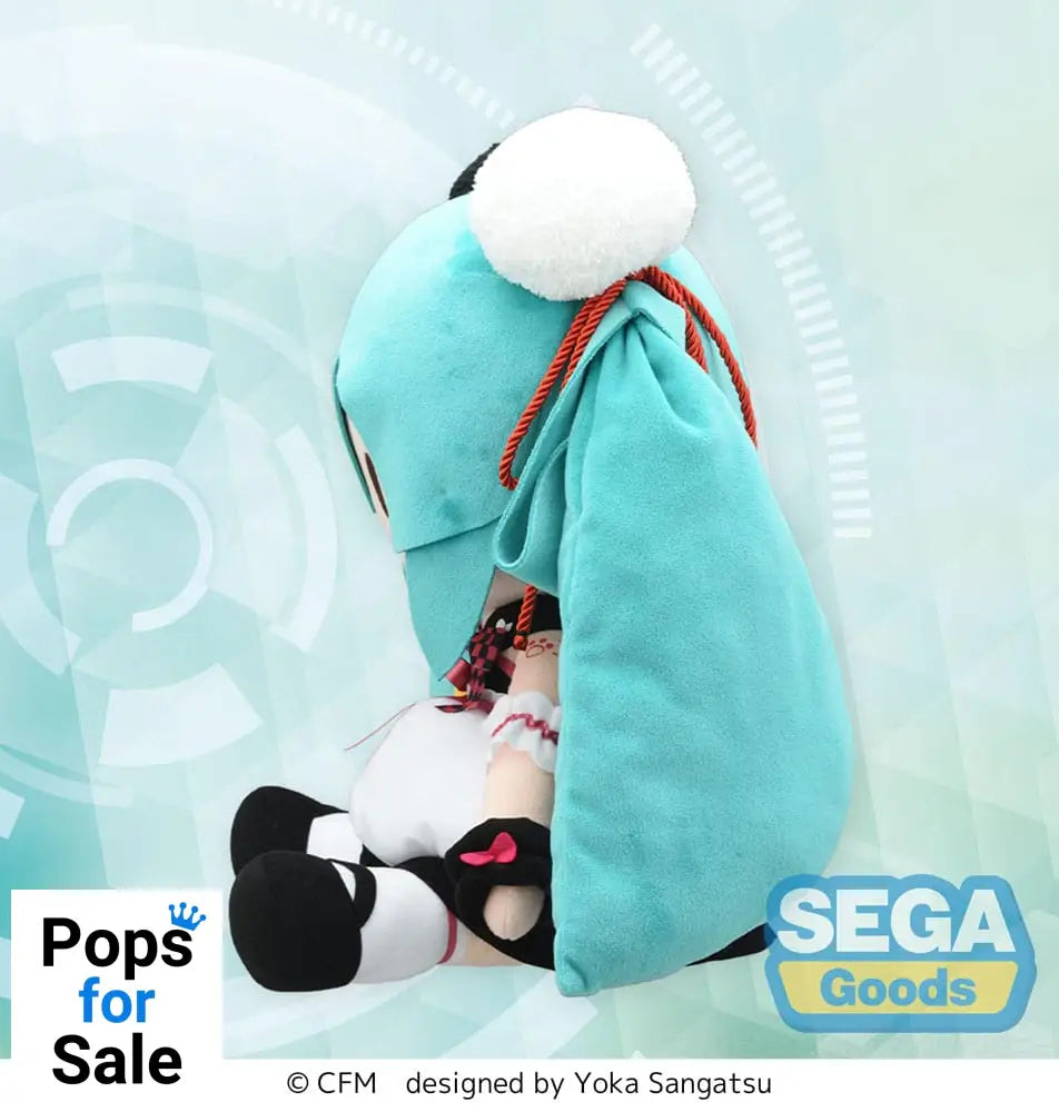 Character Vocal Series 01: Hatsune Miku Fuwa Petit Plush Figure Hatsune Miku Panda Bun LL 40 cm