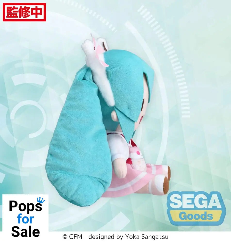 Character Vocal Series 01: Hatsune Miku Fuwa Petit Plush Figure Hatsune Miku Theme Park Ver. M 25 cm