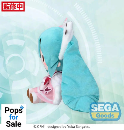 Character Vocal Series 01: Hatsune Miku Fuwa Petit Plush Figure Hatsune Miku Theme Park Ver. M 25 cm