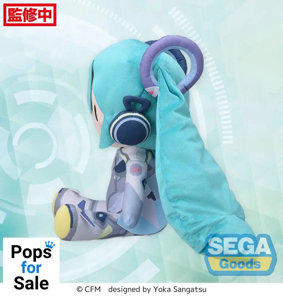 Character Vocal Series 01: Hatsune Miku Fuwa Petit Plush Figure Hatsune Miku Miku with You 2024 Ver. LL 40 cm