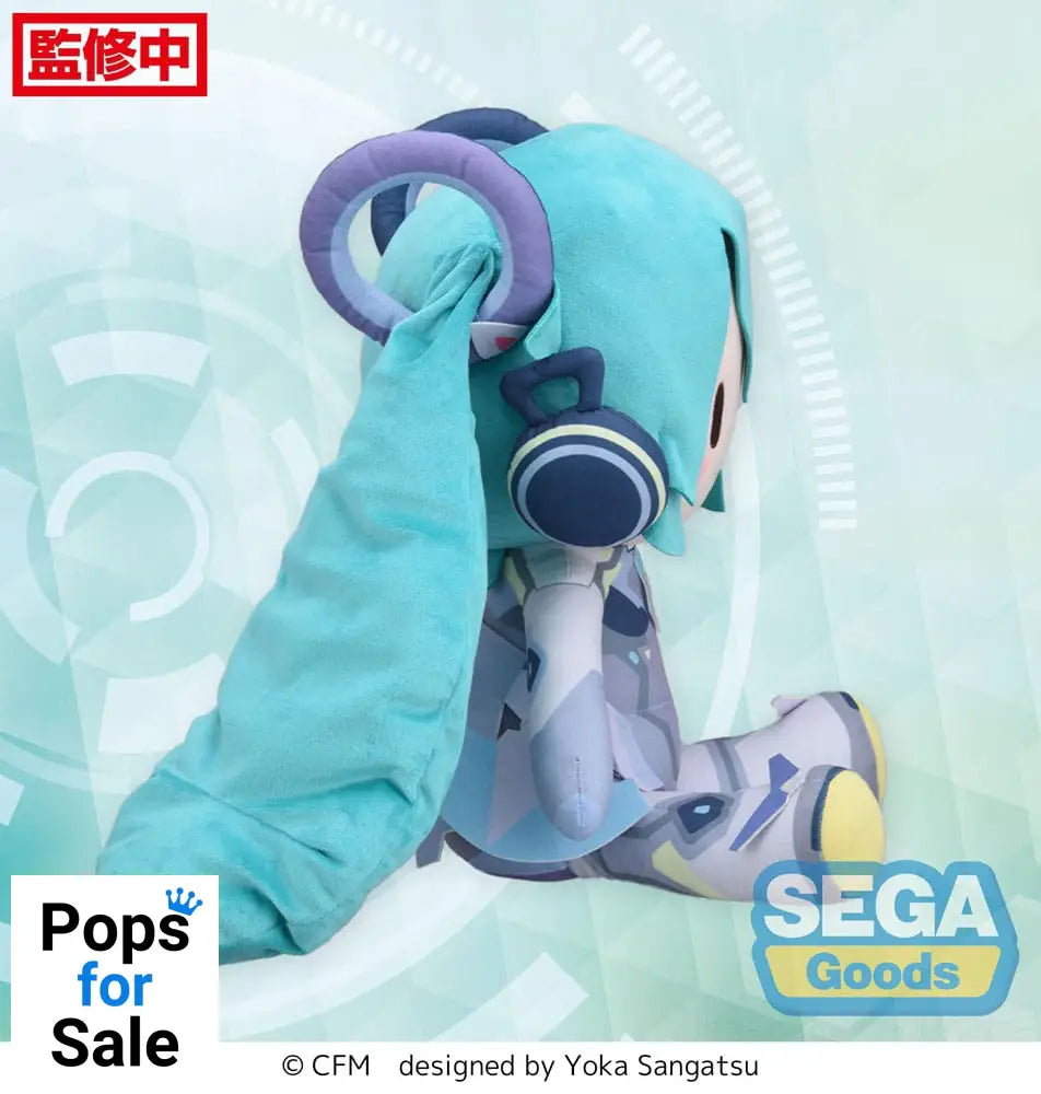 Character Vocal Series 01: Hatsune Miku Fuwa Petit Plush Figure Hatsune Miku Miku with You 2024 Ver. LL 40 cm