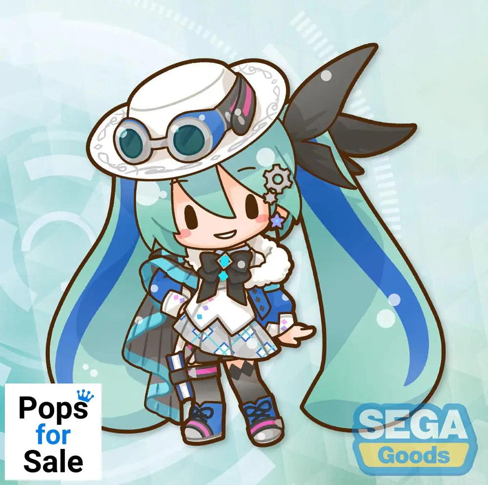 Character Vocal Series 01: Hatsune Miku Fuwa Petit Plush Figure Hatsune Miku Miku with you 2025 LL 45 cm