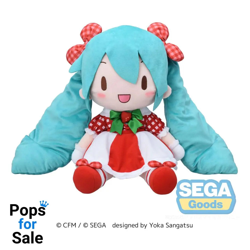 Character Vocal Series 01: Hatsune Miku Fuwa Petit Plush Figure Hatsune Miku x Love and Berry Dress Up and Dance!