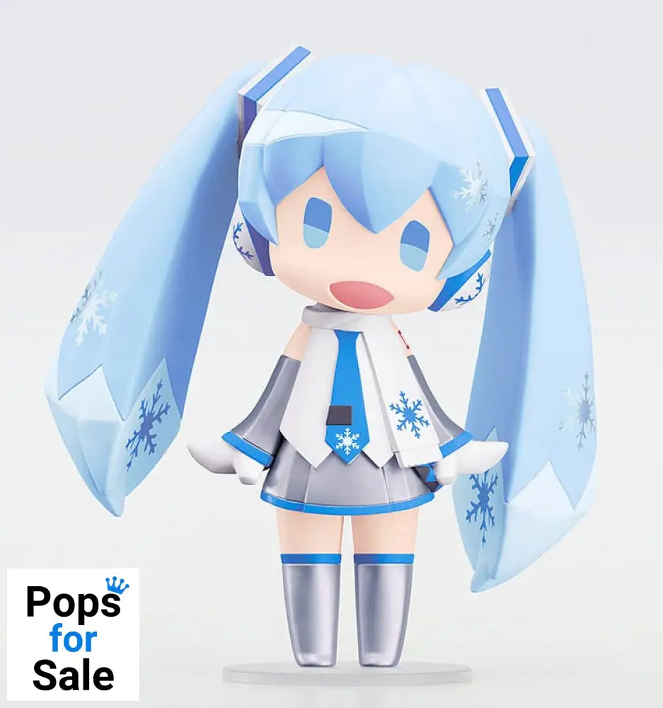 Character Vocal Series 01: Hatsune Miku HELLO! GOOD SMILE Action Figure Snow Miku 10 cm