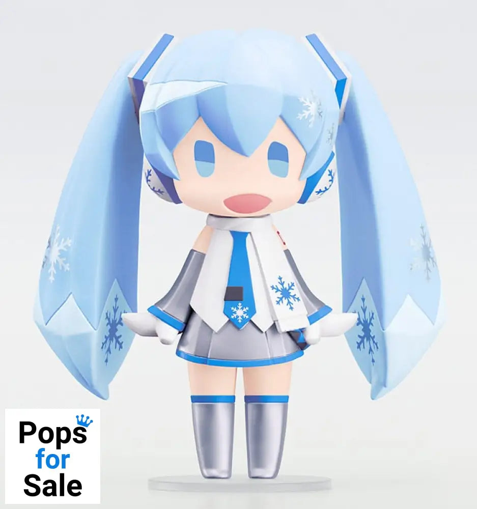 Character Vocal Series 01: Hatsune Miku HELLO! GOOD SMILE Action Figure Snow Miku 10 cm
