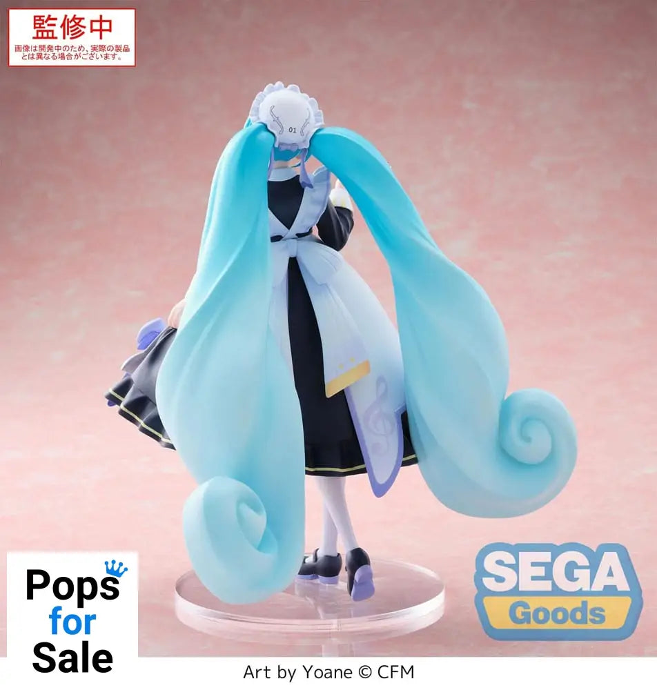 Character Vocal Series 01: Hatsune Miku Luminasta PVC Statue Hatsune Miku Classical Maid 21 cm