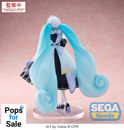 Character Vocal Series 01: Hatsune Miku Luminasta PVC Statue Hatsune Miku Classical Maid 21 cm