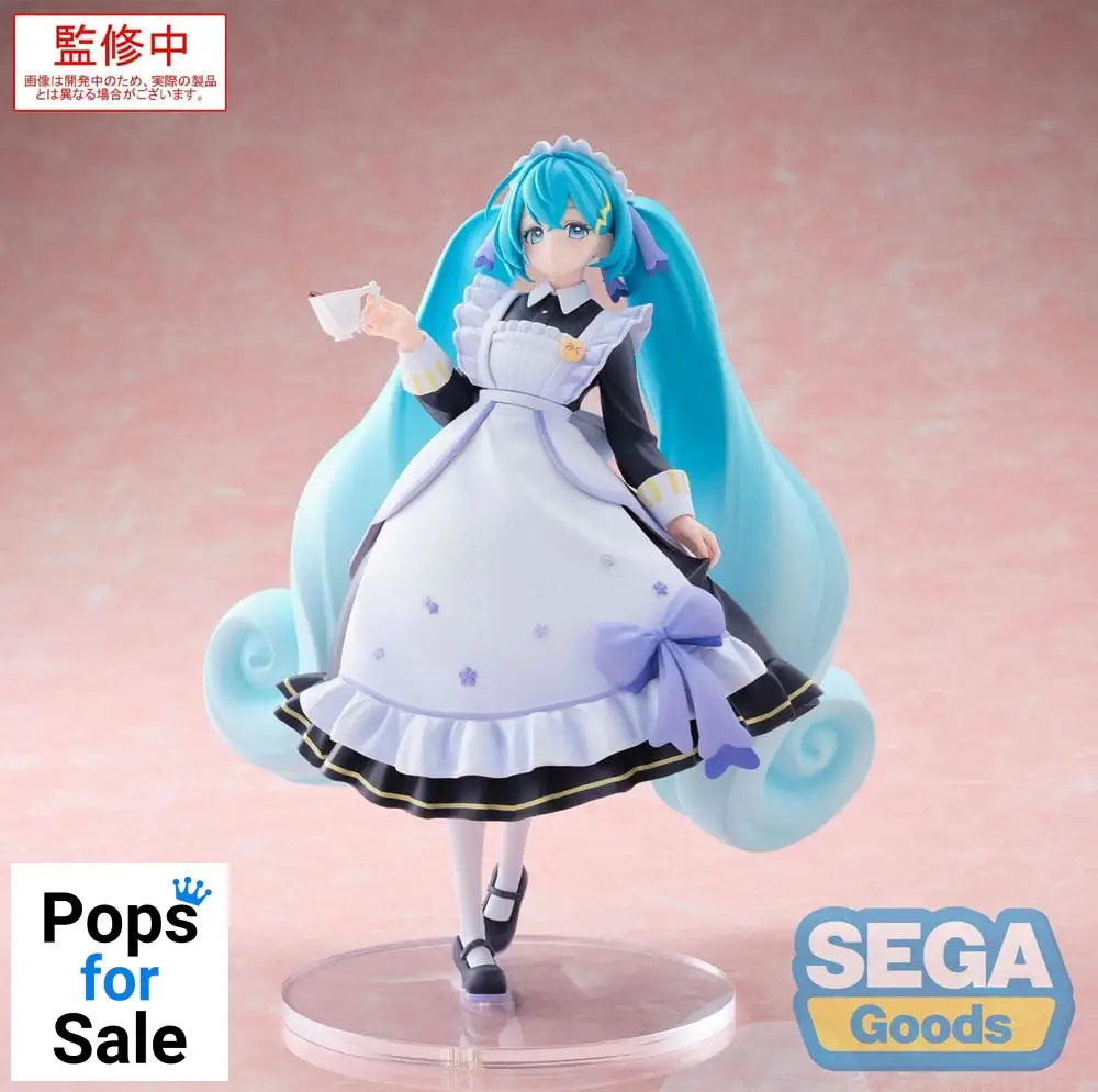 Character Vocal Series 01: Hatsune Miku Luminasta PVC Statue Hatsune Miku Classical Maid 21 cm Statues