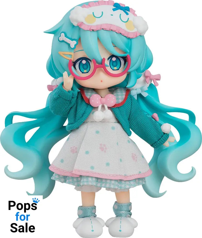 Character Vocal Series 01: Hatsune Miku Nendoroid Doll Action Figure Hatsune Miku: Loungewear Outfit Ver. 10 cm Action