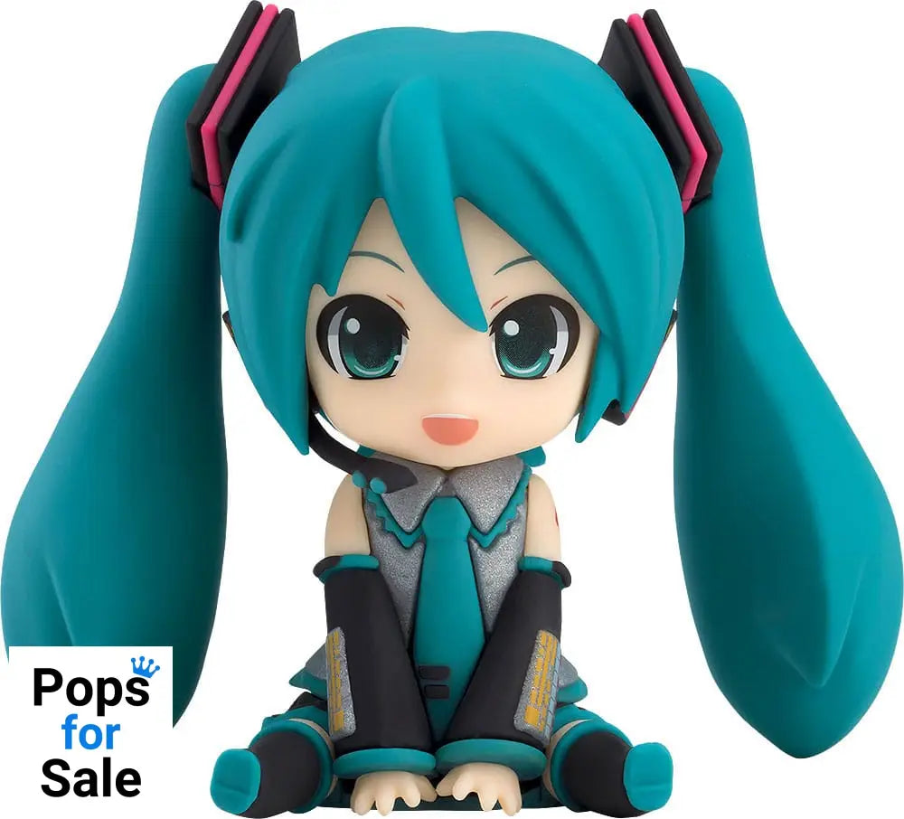 Character Vocal Series 01: Hatsune Miku Piapro Characters Rubber Mascot Nendroid Plus Mini Figure Hatsune Miku 8 cm