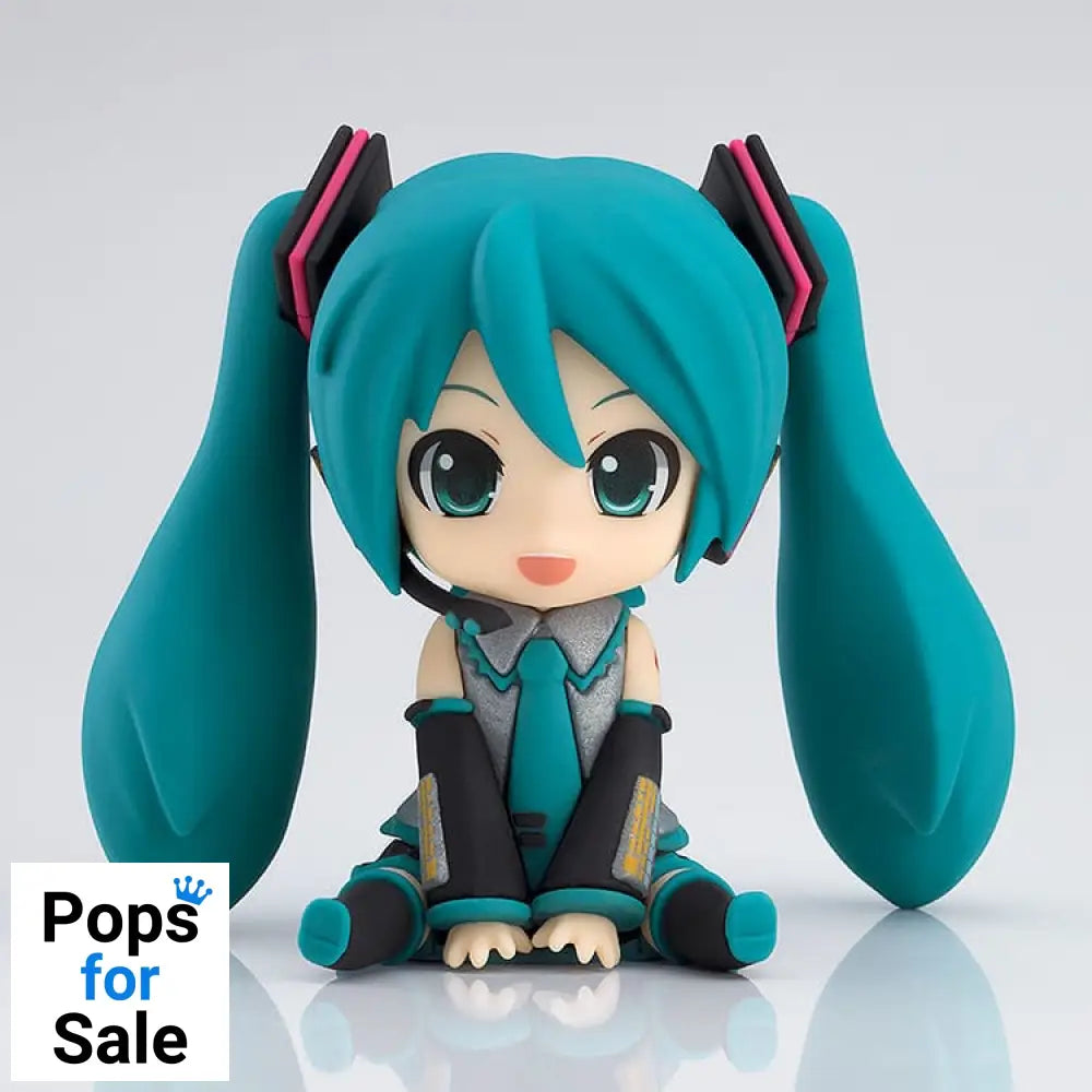 Character Vocal Series 01: Hatsune Miku Piapro Characters Rubber Mascot Nendroid Plus Mini Figure Hatsune Miku 8 cm