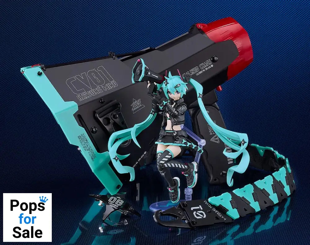Character Vocal Series 01: Hatsune Miku Plamatea Plastic Model Kit Hatsune Miku: Chuocho Tactical Craft Ver. 15 cm