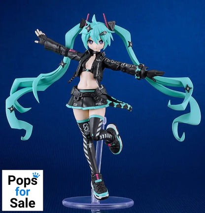 Character Vocal Series 01: Hatsune Miku Plamatea Plastic Model Kit Hatsune Miku: Chuocho Tactical Craft Ver. 15 cm
