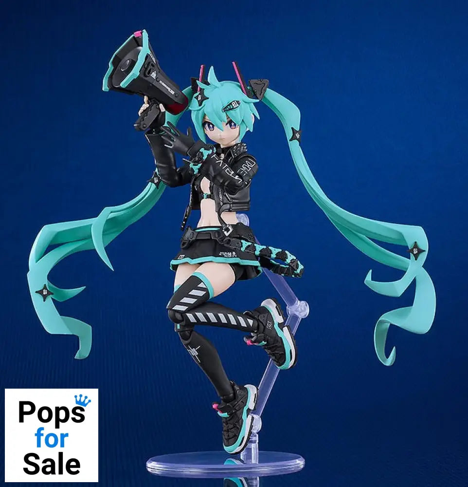 Character Vocal Series 01: Hatsune Miku Plamatea Plastic Model Kit Hatsune Miku: Chuocho Tactical Craft Ver. 15 cm