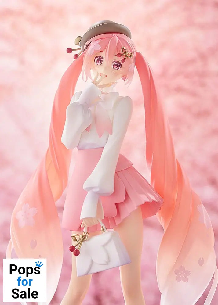 Character Vocal Series 01: Hatsune Miku Pop Up Parade PVC Statue Sakura Miku: Hanami Outfit Ver. 23 cm