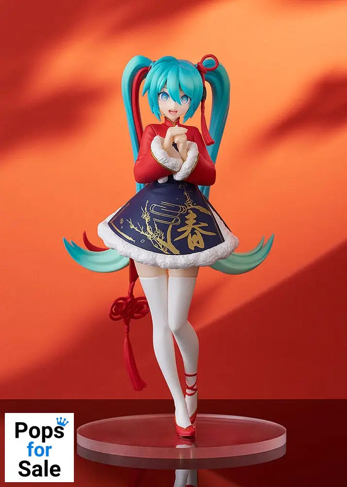Character Vocal Series 01: Hatsune Miku Pop Up Parade PVC Statue Hatsune Miku: Sourxuan Chinese New Year Ver. 17 cm