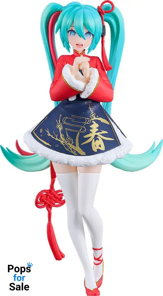 Character Vocal Series 01: Hatsune Miku Pop Up Parade PVC Statue Hatsune Miku: Sourxuan Chinese New Year Ver. 17 cm
