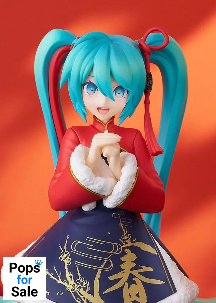 Character Vocal Series 01: Hatsune Miku Pop Up Parade PVC Statue Hatsune Miku: Sourxuan Chinese New Year Ver. 17 cm