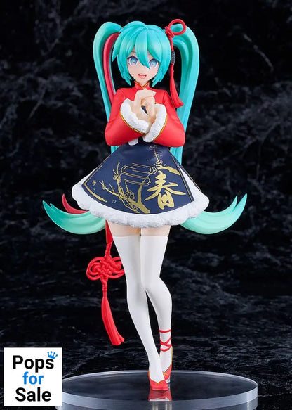 Character Vocal Series 01: Hatsune Miku Pop Up Parade PVC Statue Hatsune Miku: Sourxuan Chinese New Year Ver. 17 cm